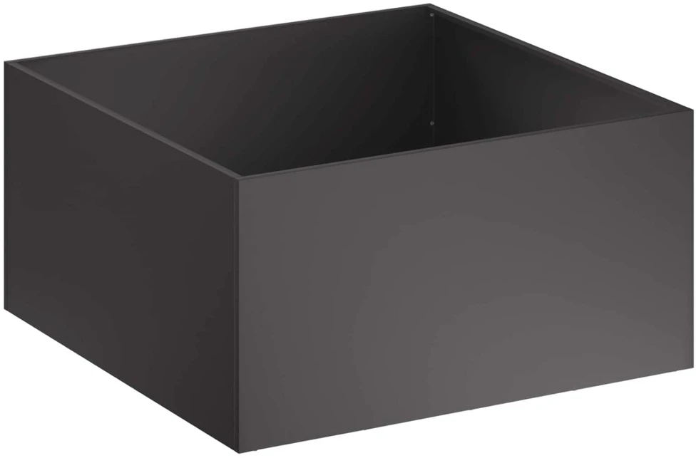 Sodo vazonas Juoda 100 x 100 x 40 cm Šaltai valcuotas plienas