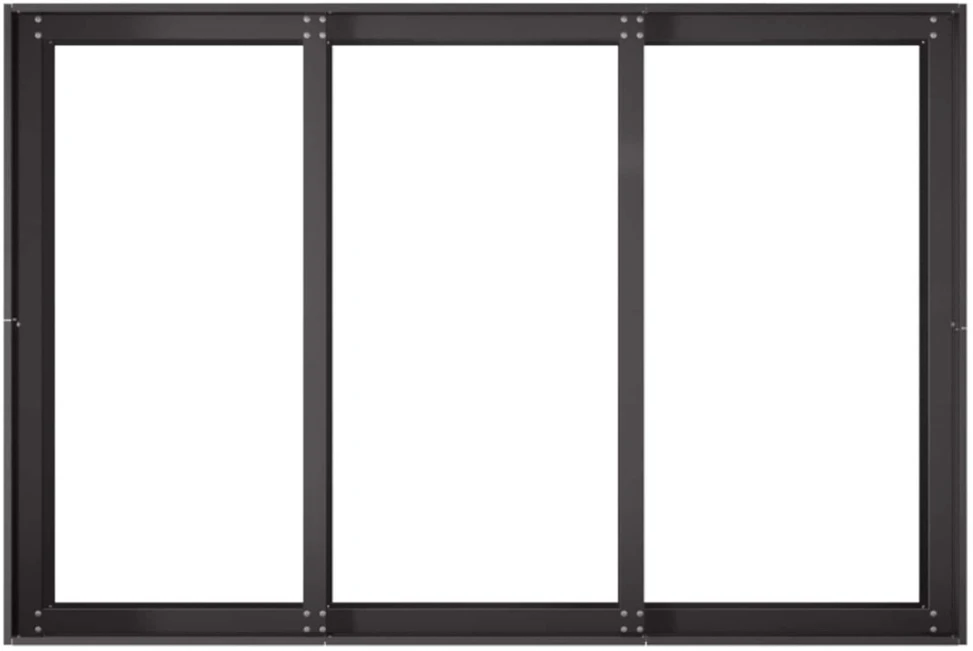 Sodo vazonas Juoda 120 x 80 x 60 cm Šaltai valcuotas plienas