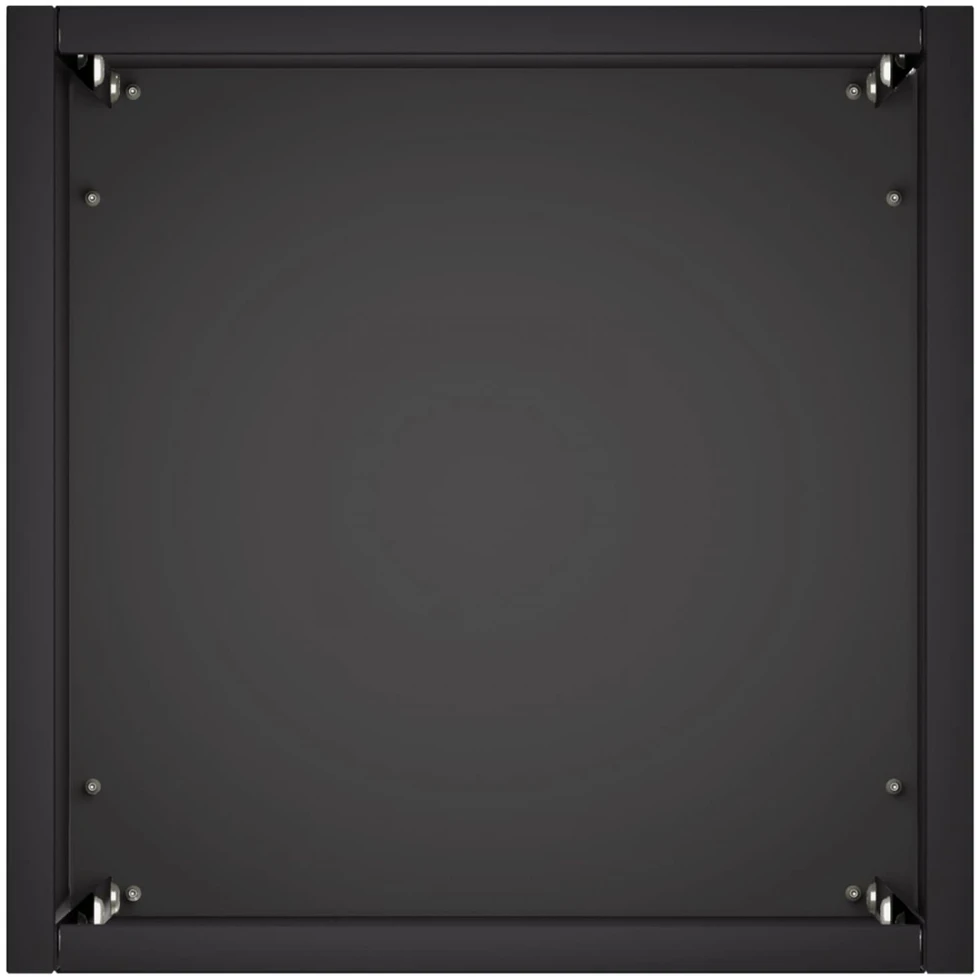 Sodo vazonas Juoda 20 x 20 x 40 cm Šaltai valcuotas plienas
