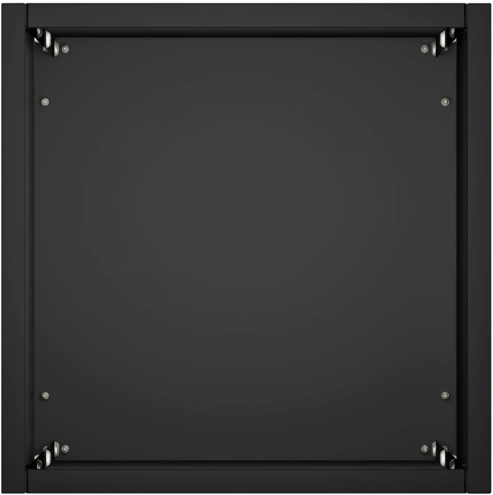 Sodo vazonas Juoda 20 x 20 x 75 cm Šaltai valcuotas plienas