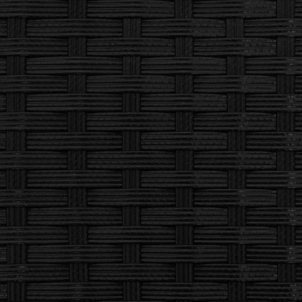 Sodo trelių vazonas Juodas 35 x 30 x 135 cm Metalas