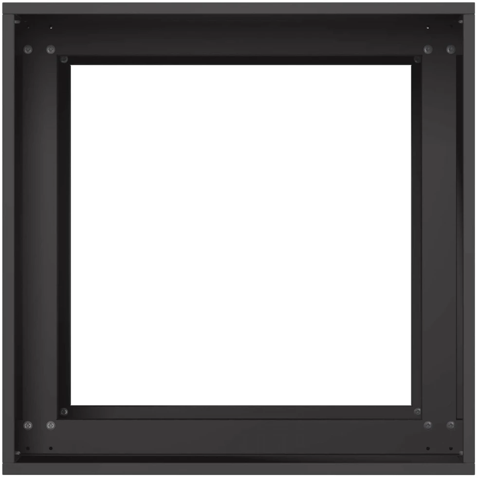Sodo vazonas Juoda 40 x 40 x 60 cm Šaltai valcuotas plienas