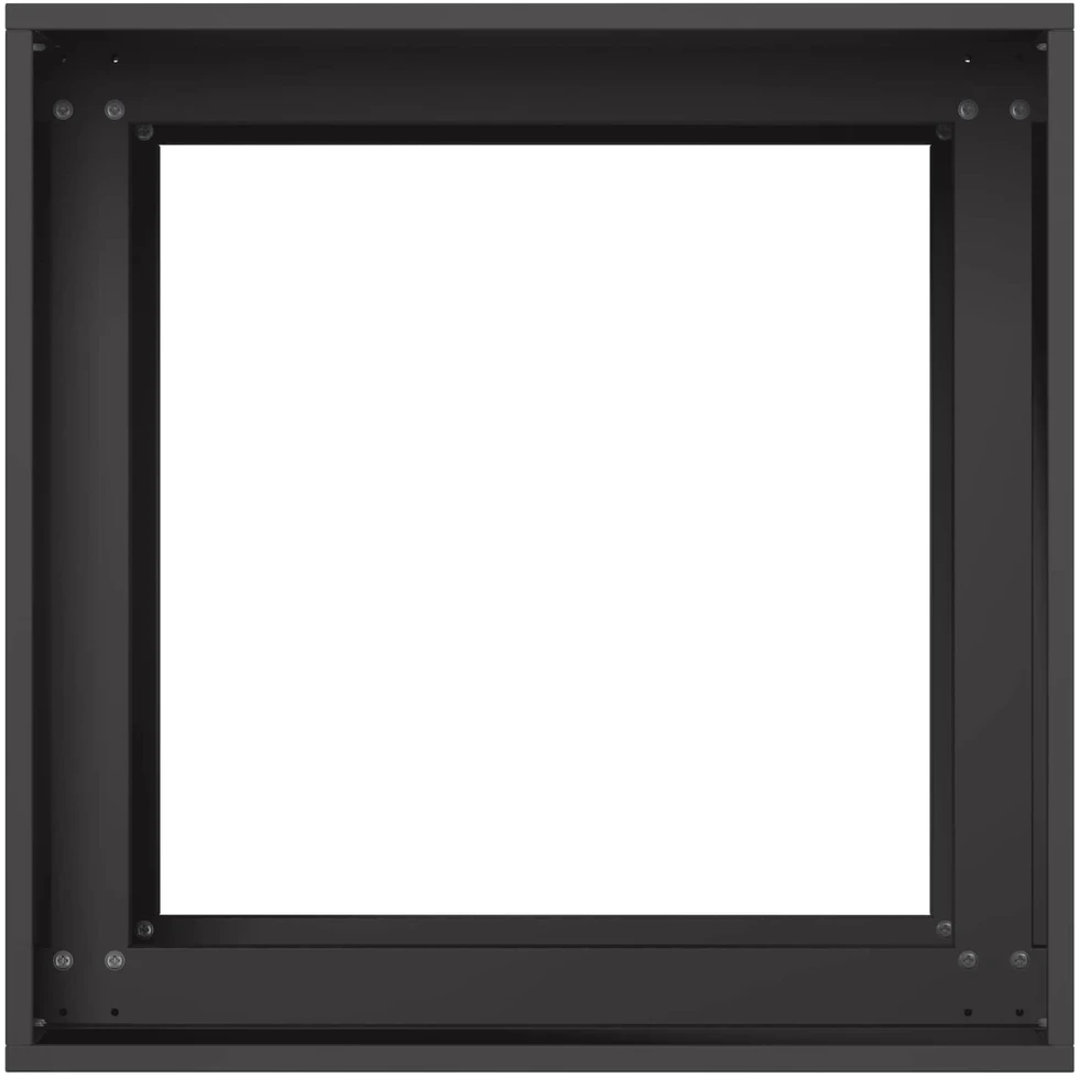 Sodo vazonas Juoda 40 x 40 x 60 cm Šaltai valcuotas plienas