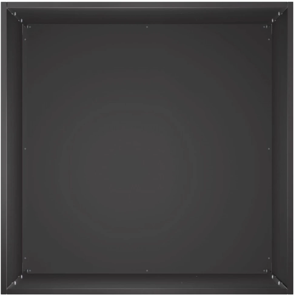 Sodo vazonas Juoda 40 x 40 x 75 cm Šaltai valcuotas plienas