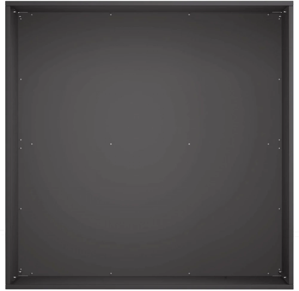Sodo vazonas Juoda 60 x 60 x 30 cm Šaltai valcuotas plienas