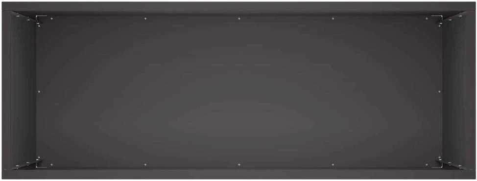 Sodo vazonas Juoda 80 x 30 x 40 cm Šaltai valcuotas plienas