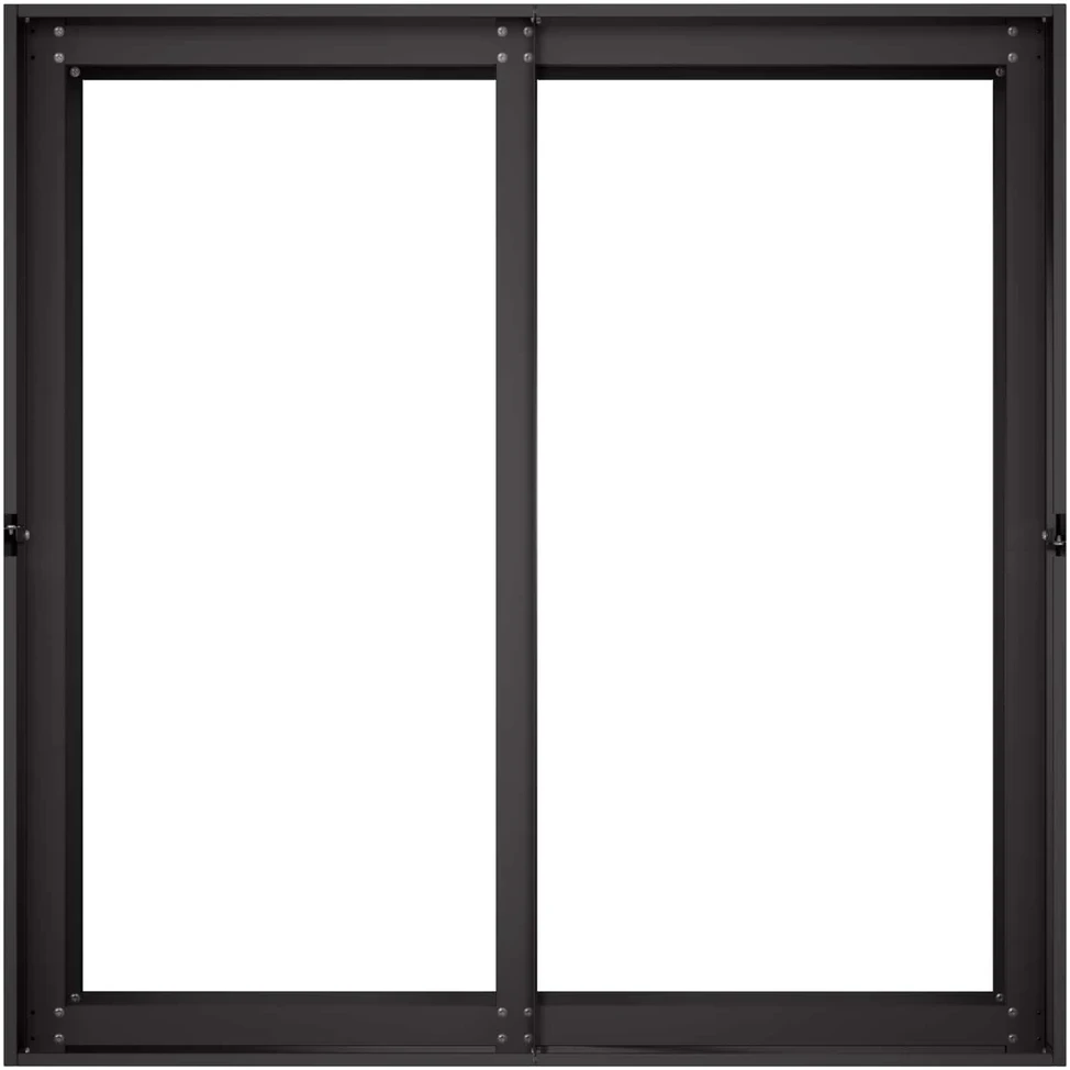 Sodo vazonas Juoda 80 x 80 x 60 cm Šaltai valcuotas plienas