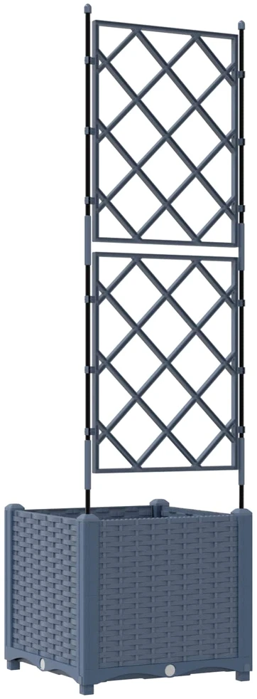 Sodo vazonas Pilka 40 x 40 x 143 cm PP