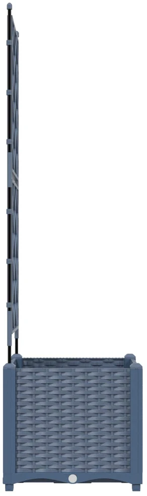 Sodo vazonas Pilka 40 x 40 x 143 cm PP