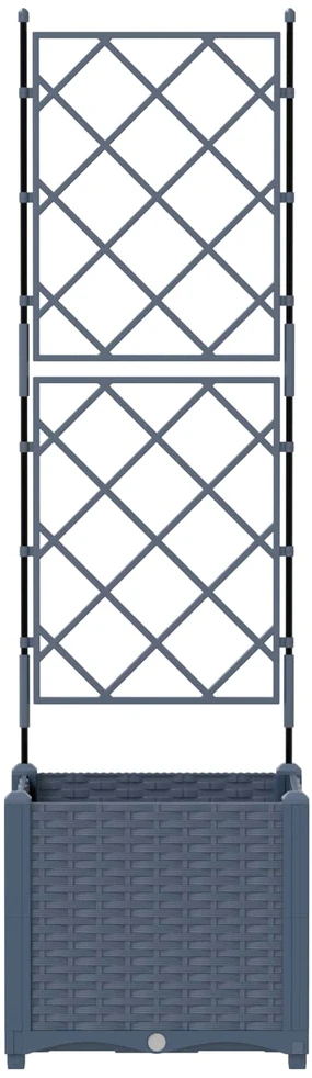 Sodo vazonas Pilka 40 x 40 x 143 cm PP