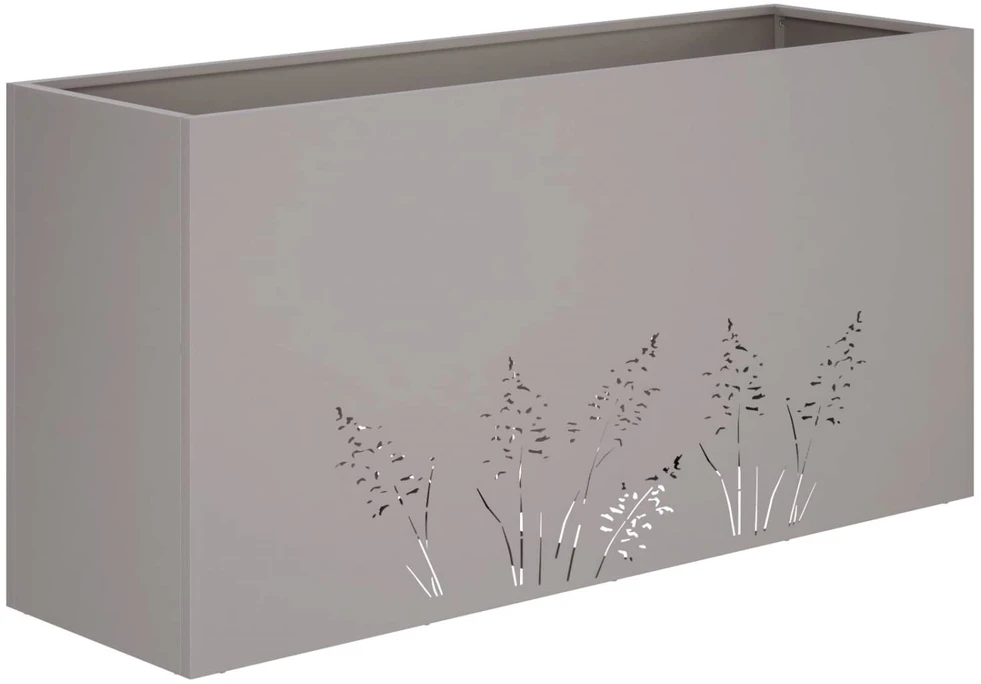 Sodo vazonas Rūdijanti 100 x 20 x 49 cm