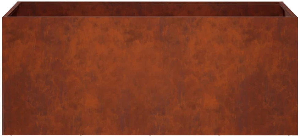 Sodo vazonas Rūdijanti 100 x 40 x 40 cm
