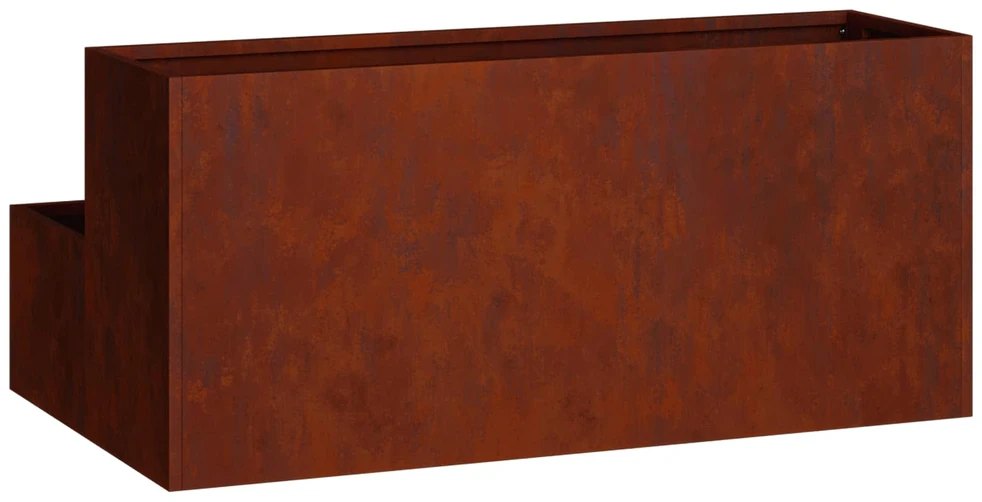 Sodo vazonas Rūdijanti 100 x 60 x 45 cm