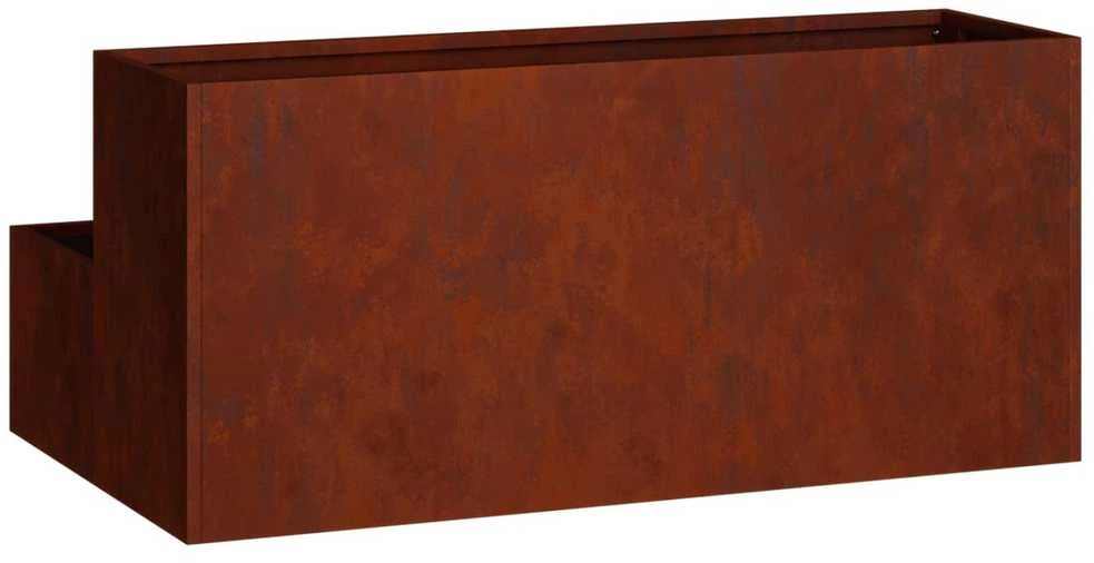 Sodo vazonas Rūdijanti 100 x 60 x 45 cm