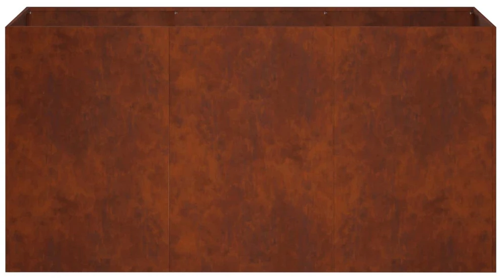 Sodo vazonas Rūdijanti 120 x 40 x 60 cm