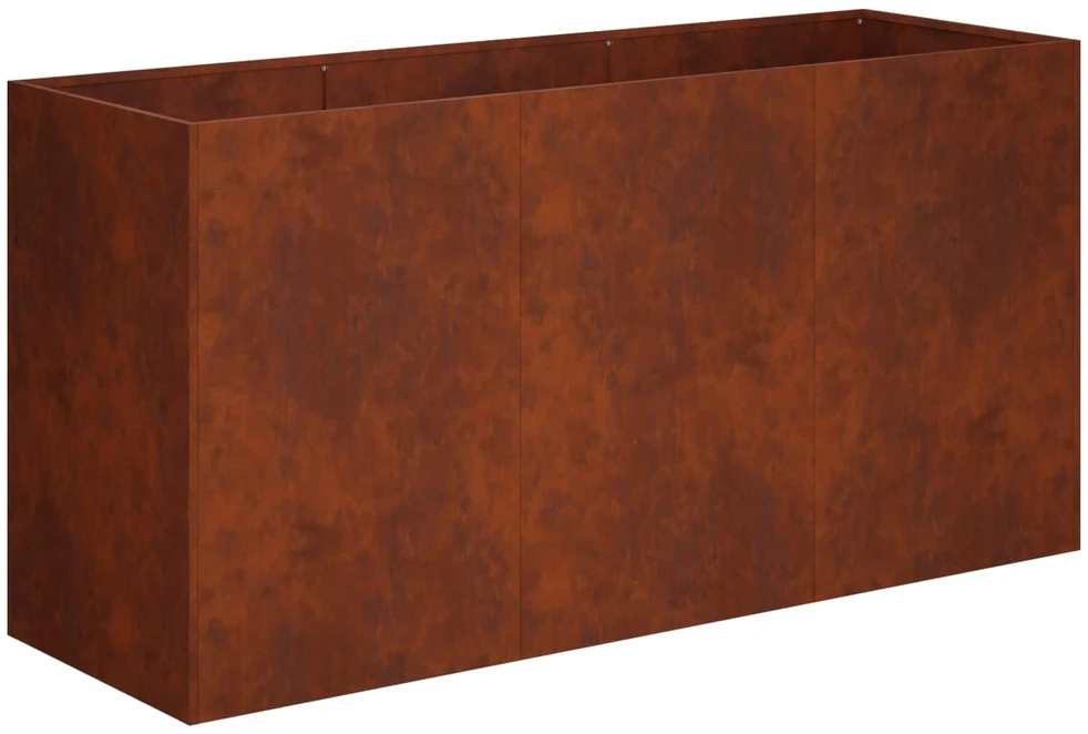 Sodo vazonas Rūdijanti 120 x 40 x 60 cm