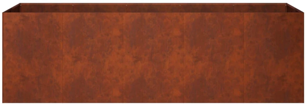Sodo vazonas Rūdijanti 200 x 40 x 60 cm