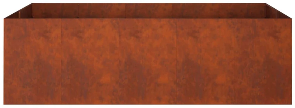 Sodo vazonas Rūdijanti 200 x 80 x 60 cm