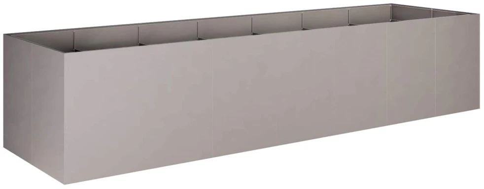Sodo vazonas Rūdijanti 280 x 80 x 60 cm