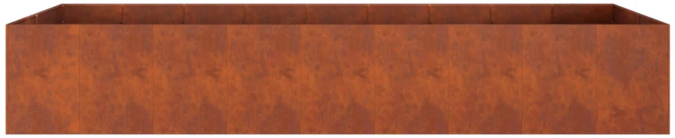 Sodo vazonas Rūdijanti 360 x 80 x 60 cm