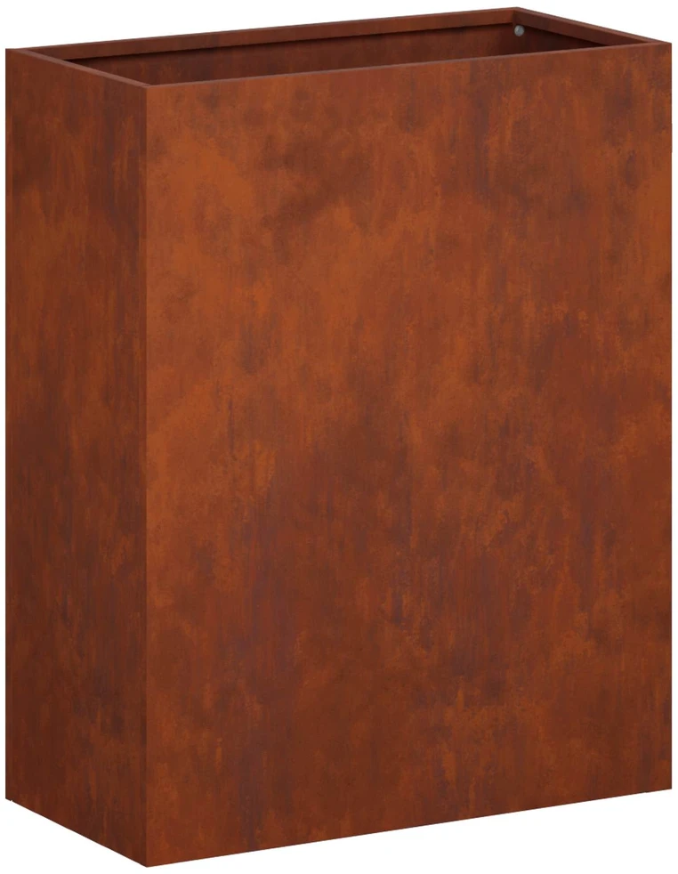 Sodo vazonas Rūdijanti 40 x 20 x 40 cm