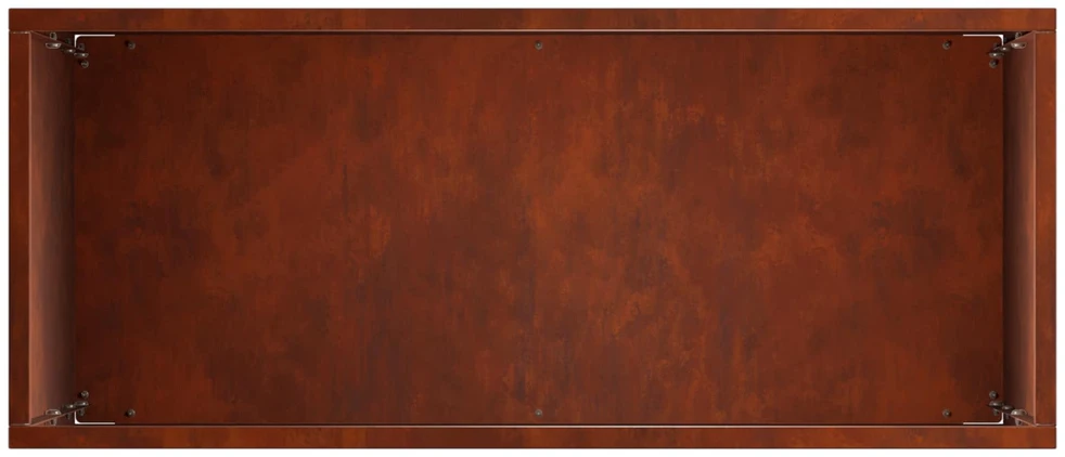 Sodo vazonas Rūdijanti 50 x 20 x 75 cm