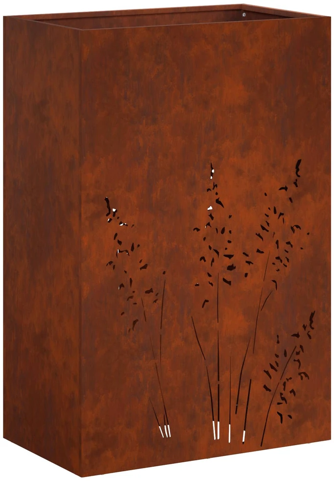 Sodo vazonas Rūdijanti 50 x 30 x 75 cm