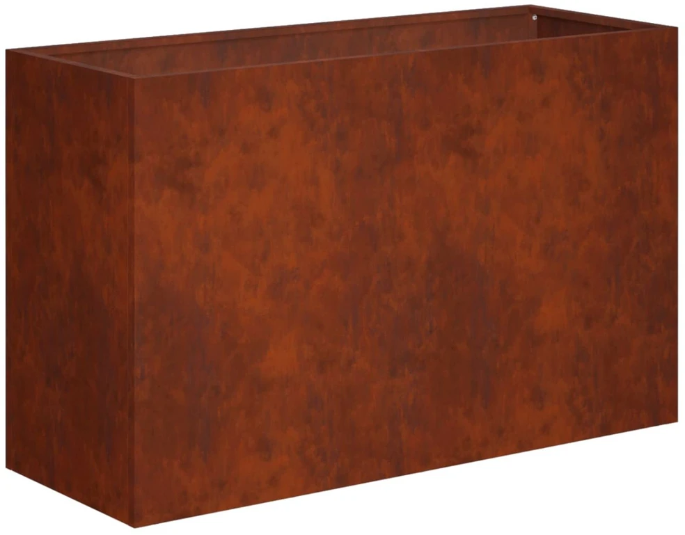 Sodo vazonas Rūdijanti 80 x 30 x 40 cm
