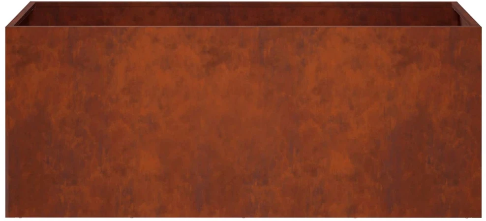 Sodo vazonas Rūdijanti 80 x 40 x 40 cm