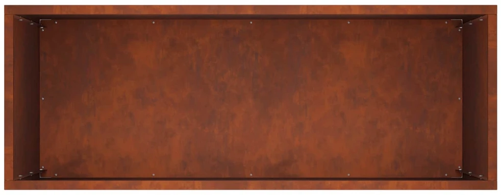 Sodo vazonas Rūdijanti 80 x 40 x 50 cm