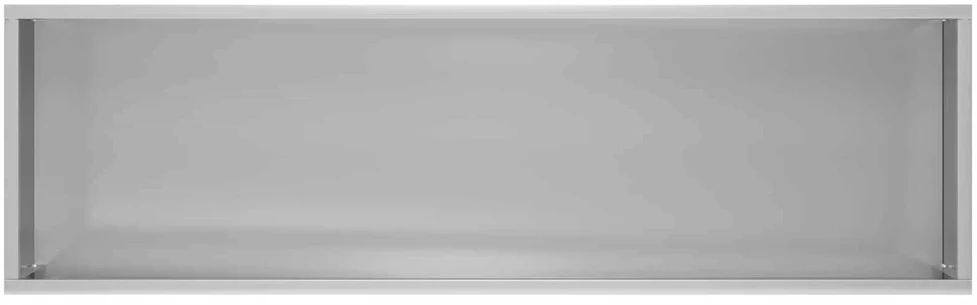 Sodo vazonas Sidabrinė 100 x 20 x 49 cm Galvanizuotas plienas