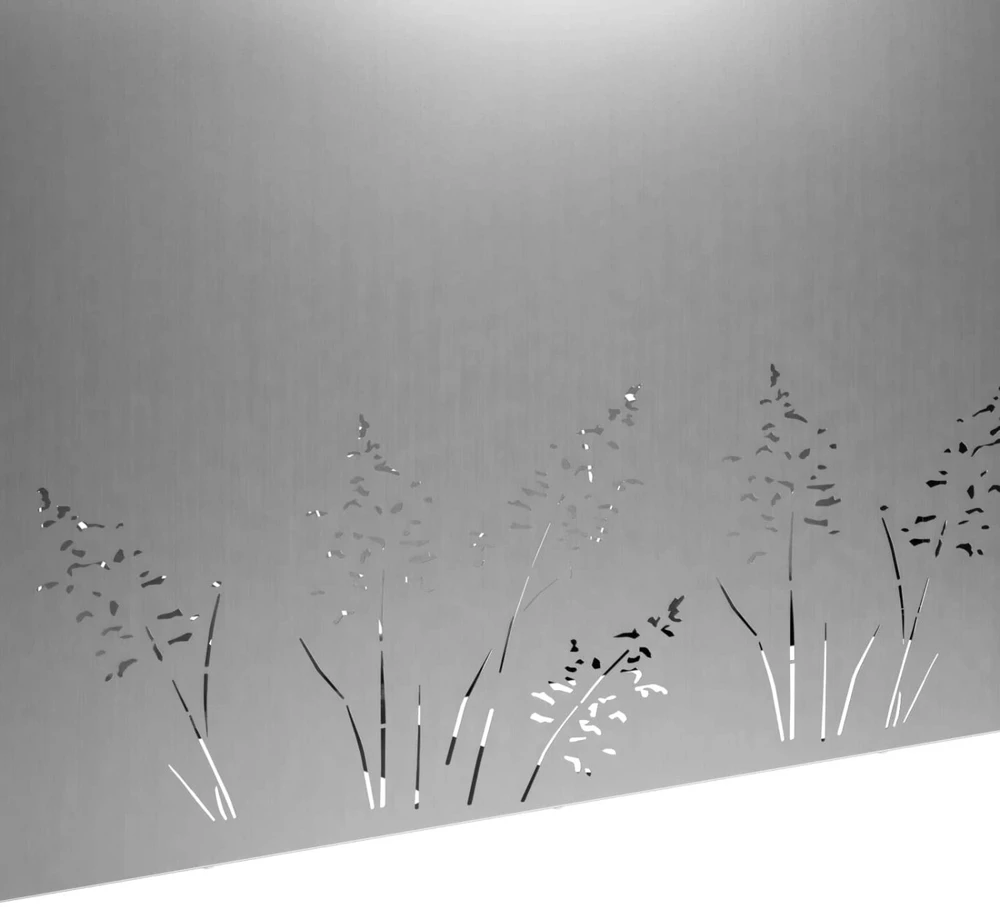 Sodo vazonas Sidabrinė 100 x 30 x 49 cm Galvanizuotas plienas
