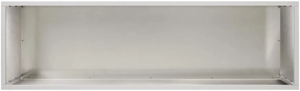 Sodo vazonas Sidabrinė 100 x 30 x 50 cm Nerūdijantis plienas
