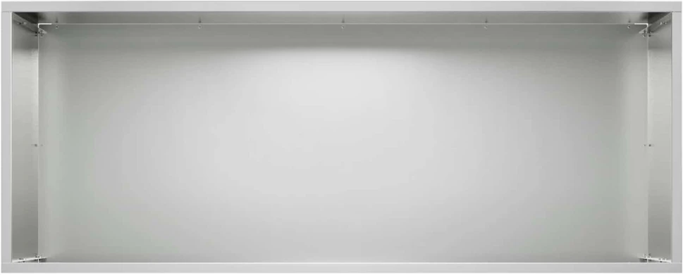 Sodo vazonas Sidabrinė 100 x 40 x 40 cm Galvanizuotas plienas