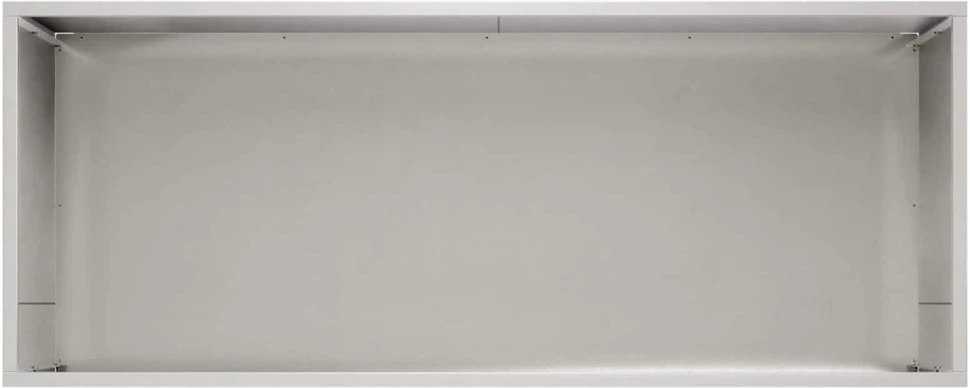 Sodo vazonas Sidabrinė 100 x 40 x 40 cm Nerūdijantis plienas