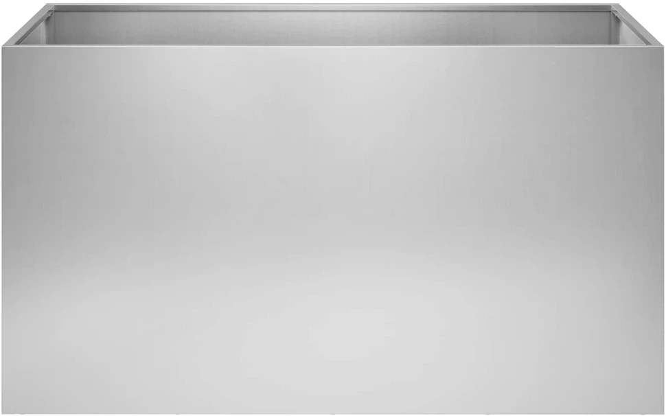 Sodo vazonas Sidabrinė 100 x 50 x 50 cm Galvanizuotas plienas