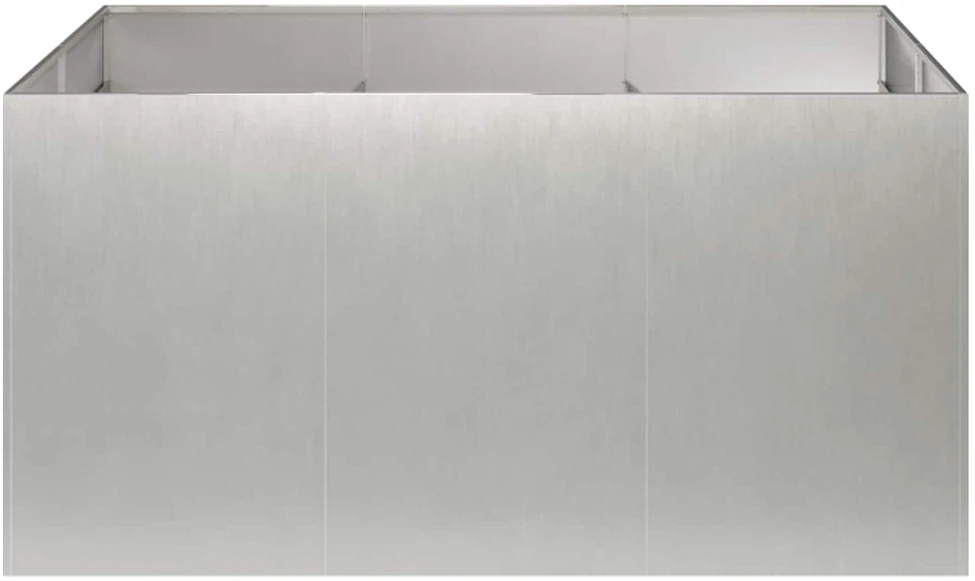 Sodo vazonas Sidabrinė 120 x 80 x 60 cm Nerūdijantis plienas