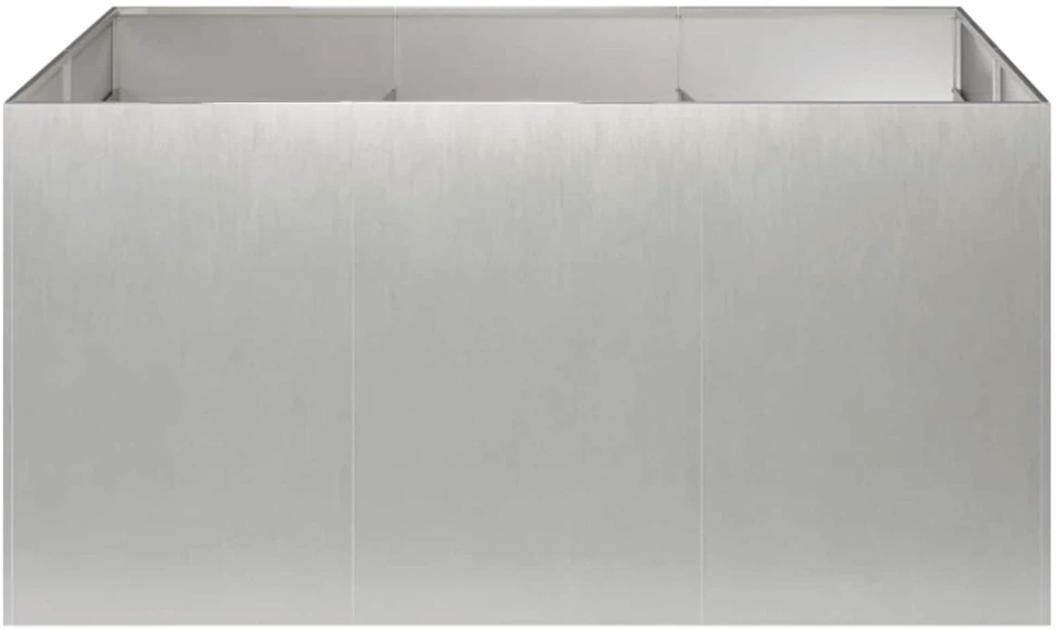 Sodo vazonas Sidabrinė 120 x 80 x 60 cm Nerūdijantis plienas