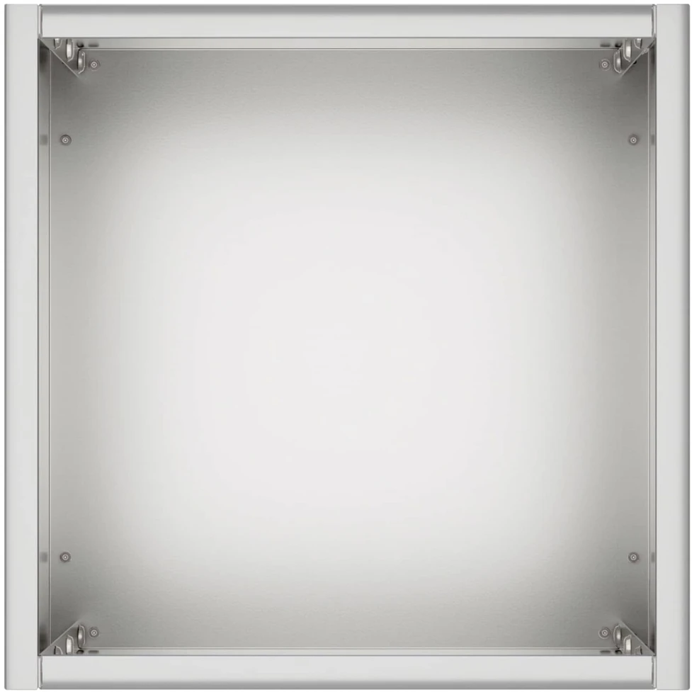 Sodo vazonas Sidabrinė 20 x 20 x 50 cm Galvanizuotas plienas