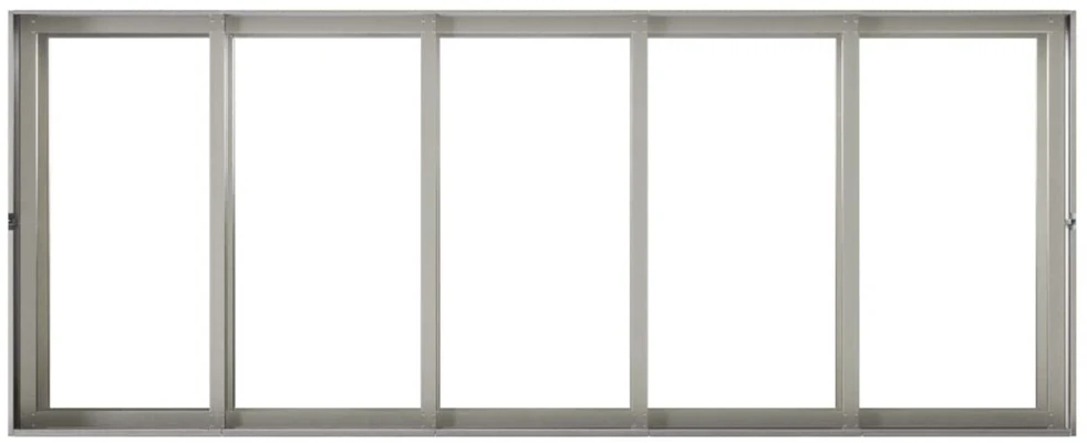 Sodo vazonas Sidabrinė 200 x 80 x 60 cm Nerūdijantis plienas