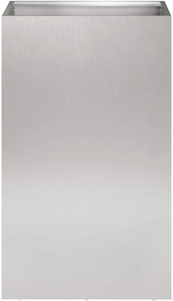 Sodo vazonas Sidabrinė 30 x 30 x 40 cm Nerūdijantis plienas