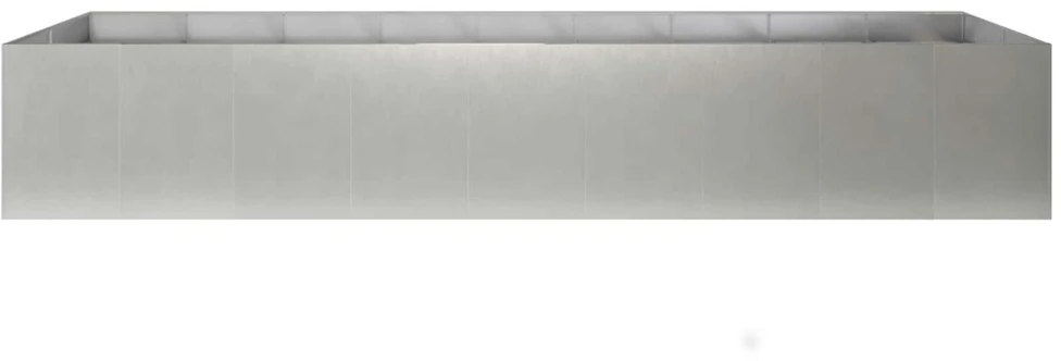 Sodo vazonas Sidabrinė 360 x 80 x 60 cm Nerūdijantis plienas