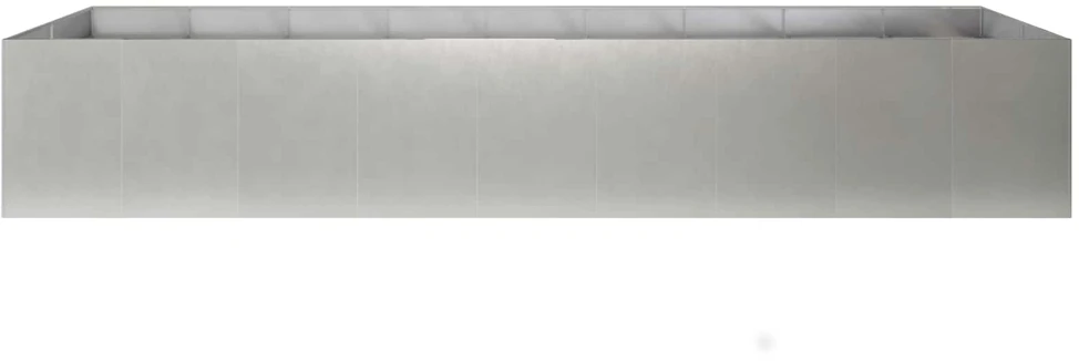 Sodo vazonas Sidabrinė 360 x 80 x 60 cm Nerūdijantis plienas