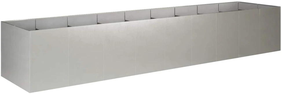 Sodo vazonas Sidabrinė 360 x 80 x 60 cm Nerūdijantis plienas