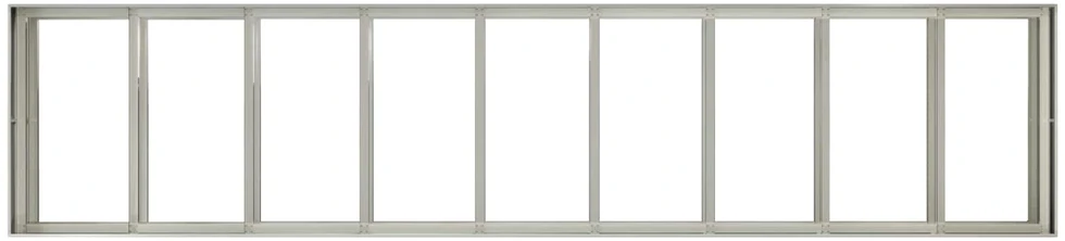 Sodo vazonas Sidabrinė 360 x 80 x 60 cm Nerūdijantis plienas