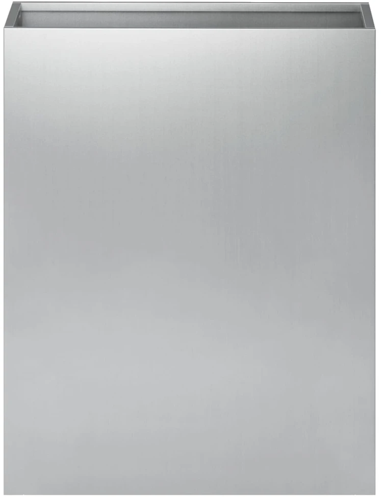 Sodo vazonas Sidabrinė 40 x 20 x 40 cm Galvanizuotas plienas