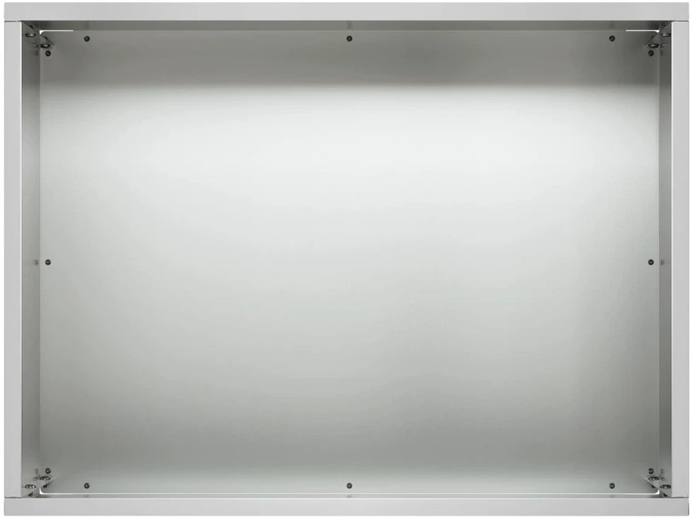 Sodo vazonas Sidabrinė 40 x 30 x 30 cm Galvanizuotas plienas