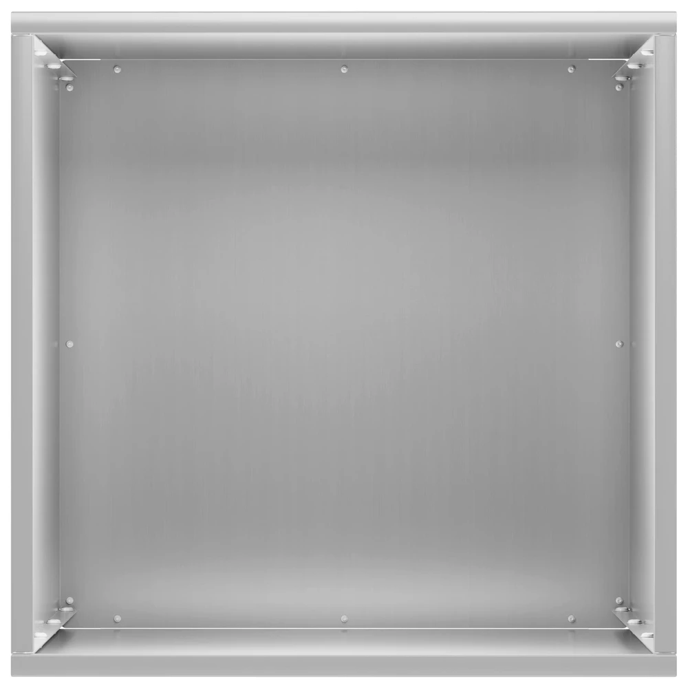 Sodo vazonas Sidabrinė 40 x 40 x 50 cm Galvanizuotas plienas