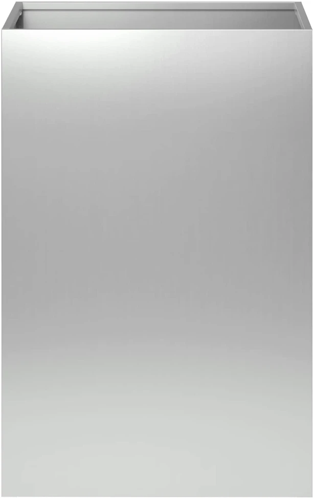 Sodo vazonas Sidabrinė 40 x 40 x 60 cm Galvanizuotas plienas