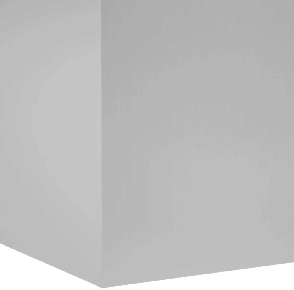 Sodo vazonas Sidabrinė 40 x 40 x 60 cm Galvanizuotas plienas